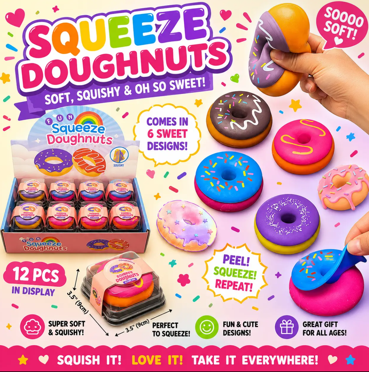 Donuts w/Removeable Topping