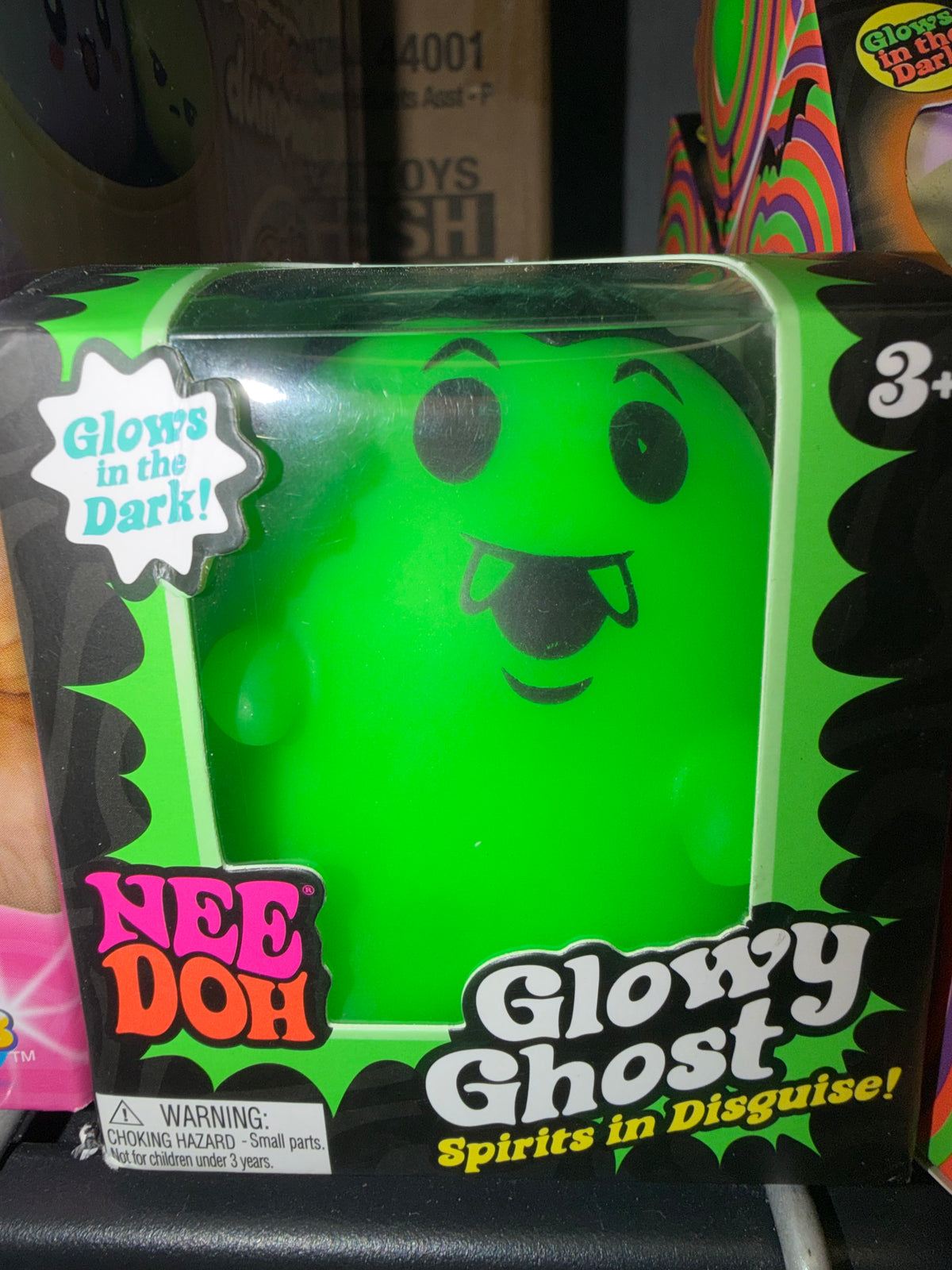 Needoh glowy ghost green vampire