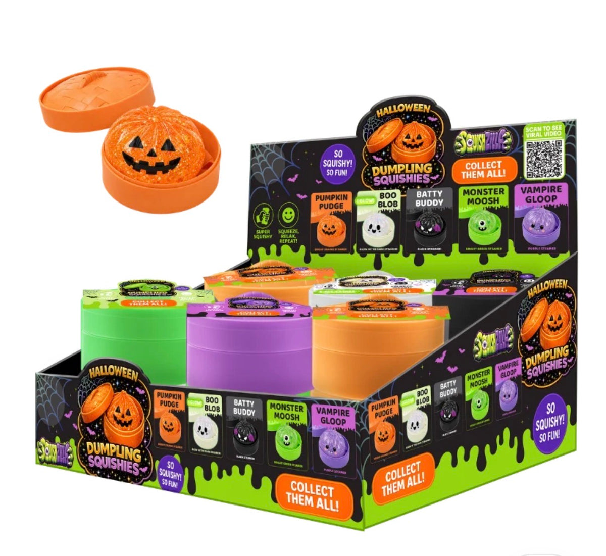 Spooky Steamer Dumpling