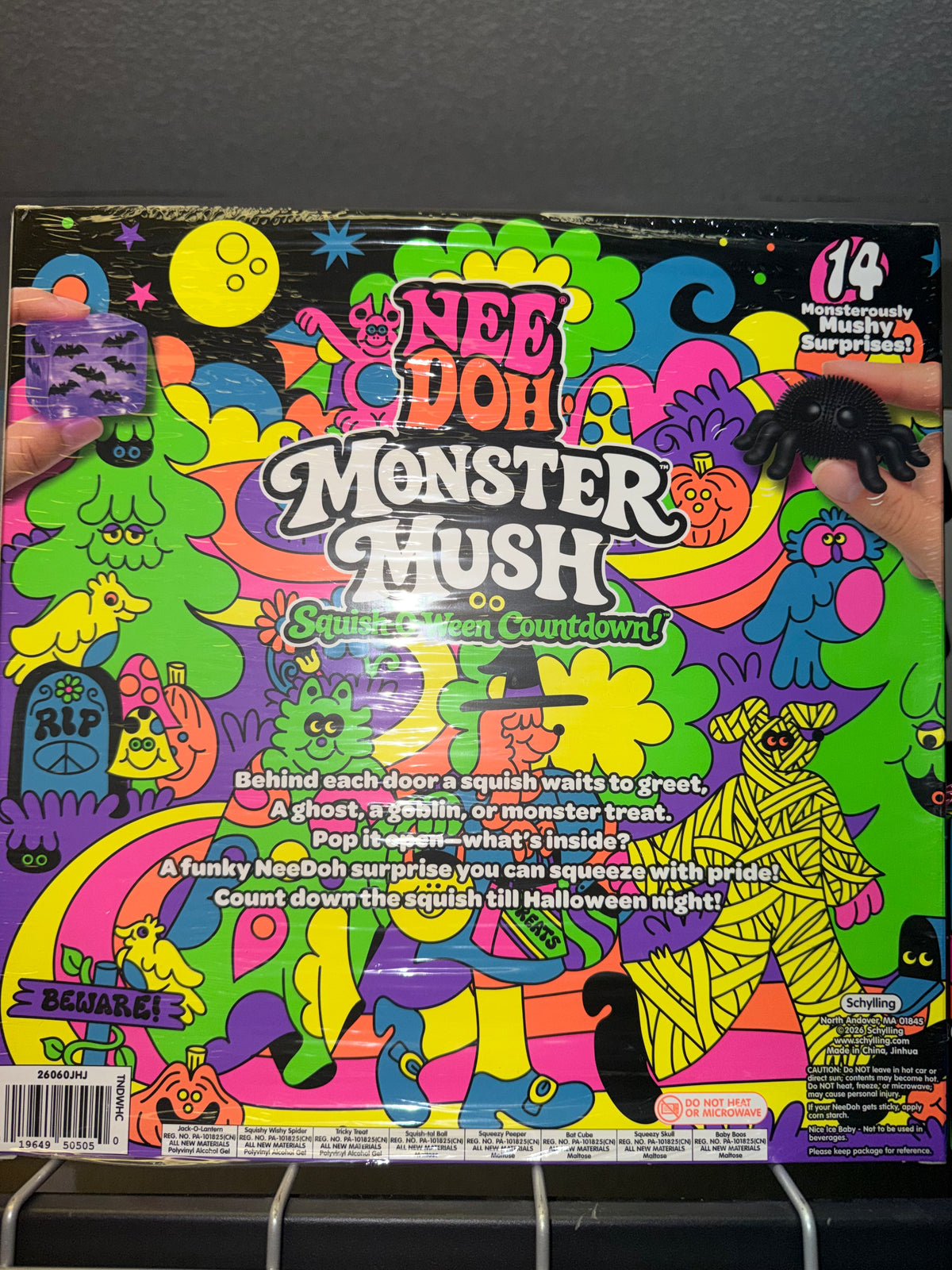 Monster Mush Needoh Squish O Ween Advent
