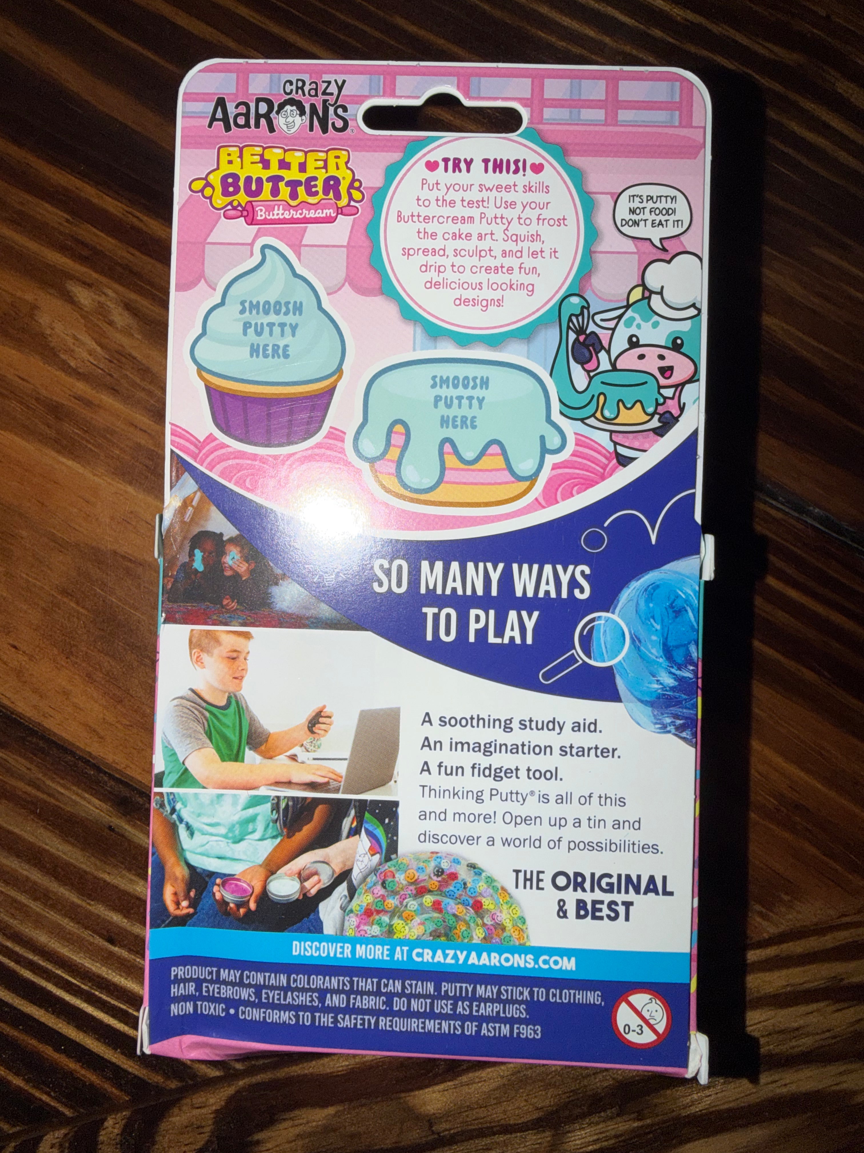 Crazy Aaron’s Better Butter Buttercream putty